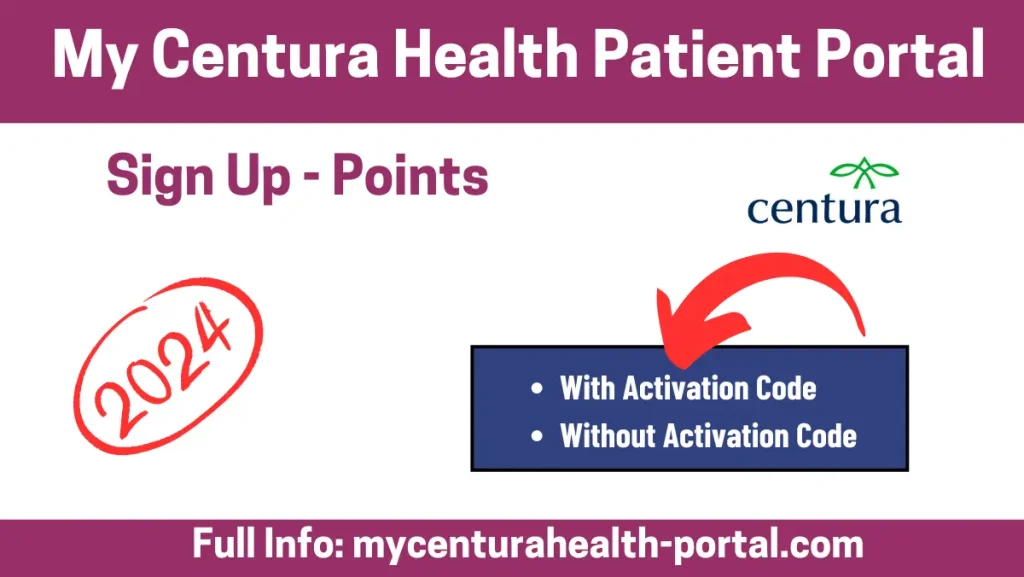 My Centura Health Sign Up